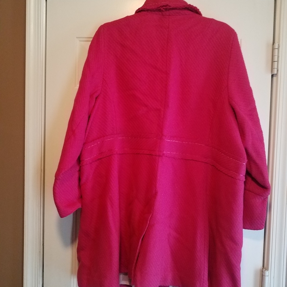 Torrid Pink Coat - Picture 8 of 8